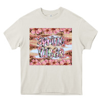Cream spring vibes Heavy Core Tee - Artiststas