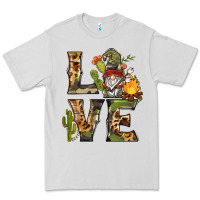 Dove Grey love camping gnome Premium Tee - BarkalooDesign
