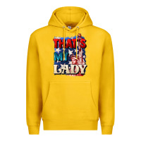 Lemon Thats my lady 4th of july Premium Hoodie - CowGirlArtShop
