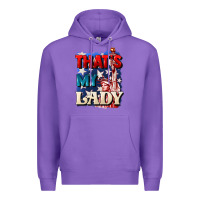 Purple Thats my lady 4th of july Premium Hoodie - CowGirlArtShop