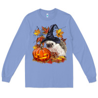 Colony Blue Halloween Hedgehog Long Sleeve Tee - LillyAllenDesigns
