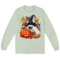 Matcha Halloween Hedgehog Long Sleeve Tee - LillyAllenDesigns