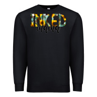 Black Inked Mama Premium Sweatshirt - CowCowDesign