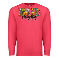 Cardinal Inked Mama Premium Sweatshirt - CowCowDesign
