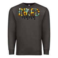 Smoke Inked Mama Premium Sweatshirt - CowCowDesign