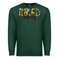 Sports Green Inked Mama Premium Sweatshirt - CowCowDesign