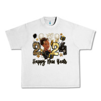 Lunar Rock 2024 happy new year black woman Urban Heavy Tee - MaliasSmallBusiness