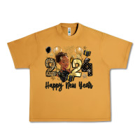 Peanut Butter 2024 happy new year black woman Urban Heavy Tee - MaliasSmallBusiness