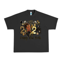Pigment Black 2024 happy new year black woman Urban Heavy Tee - MaliasSmallBusiness
