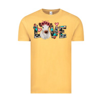 Vintage Mustard calf love Vintage Tee - JahusDesignShop