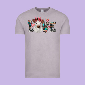 Calf Love Vintage Tee Designed By Jahusdesignshop
