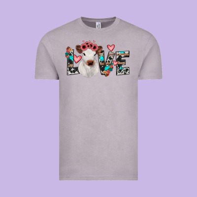 Calf Love Vintage Tee Designed By Jahusdesignshop