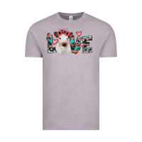 Vintage Zinc calf love Vintage Tee - JahusDesignShop