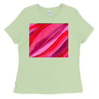Matcha valentines day glitter and watercolor Ladies Tee - AdoDesignShop
