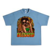Pebble Blue black couple blessed Urban Heavy Tee - NancyCooperArtShop