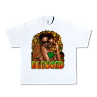 White black couple blessed Urban Heavy Tee - NancyCooperArtShop
