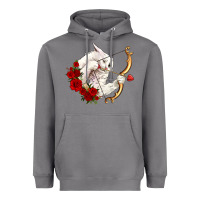 Storm cupid cat Heavyweight Hoodie - OliviaCreatesArt