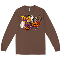 Chestnut Trick Or Treat Chimpanzee Long Sleeve Tee - LillyAllenDesigns