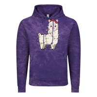 Christmas Llama Vintage Hoodie | Teevron