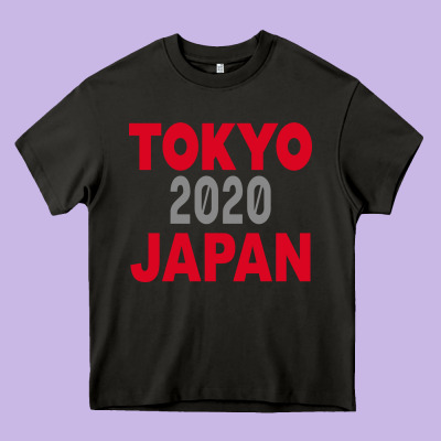 Tokyo 2020 Japan Heavy Core Tee Designed By Bettercallsaul