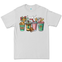 Dove Grey faith coffee cups Premium Tee - NancyCooperArtShop