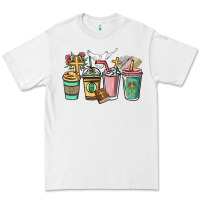 White faith coffee cups Premium Tee - NancyCooperArtShop