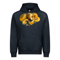 Navy Pumpkin Urban Hoodie - LillyAllenDesigns