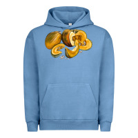 Pigment Pebble Blue Pumpkin Urban Hoodie - LillyAllenDesigns