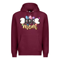 Burgundy Easter Dog Mom Easter Day Premium Hoodie - CowGirlArtShop