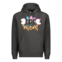 Charcoal Heather Easter Dog Mom Easter Day Premium Hoodie - CowGirlArtShop