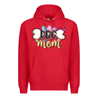 Red Easter Dog Mom Easter Day Premium Hoodie - CowGirlArtShop