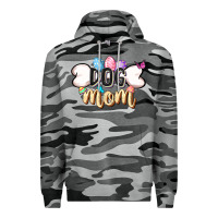 Slate Camo Easter Dog Mom Easter Day Premium Hoodie - CowGirlArtShop