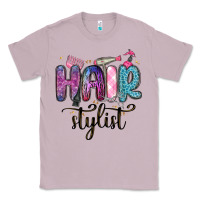 Lilac hair stylist Classic Tee - MaliasSmallBusiness