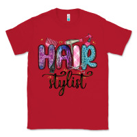 Red hair stylist Classic Tee - MaliasSmallBusiness