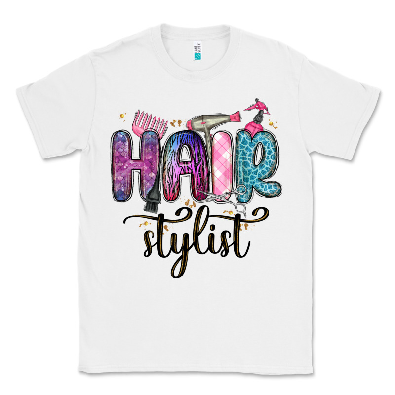 Hair Stylist Classic Tee by MaliasSmallBusiness | Teevron
