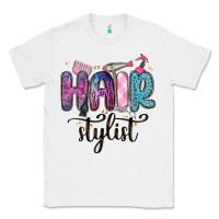 White hair stylist Classic Tee - MaliasSmallBusiness
