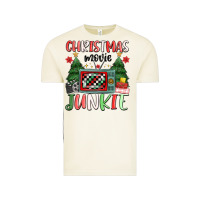 Vintage Arctic Christmas movie junkie Vintage Tee - MaliasSmallBusiness