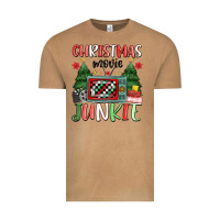 Vintage Camel Christmas movie junkie Vintage Tee - MaliasSmallBusiness
