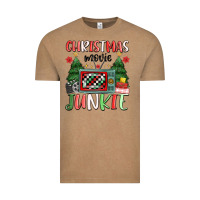 Christmas Movie Junkie Vintage Tee | Teevron