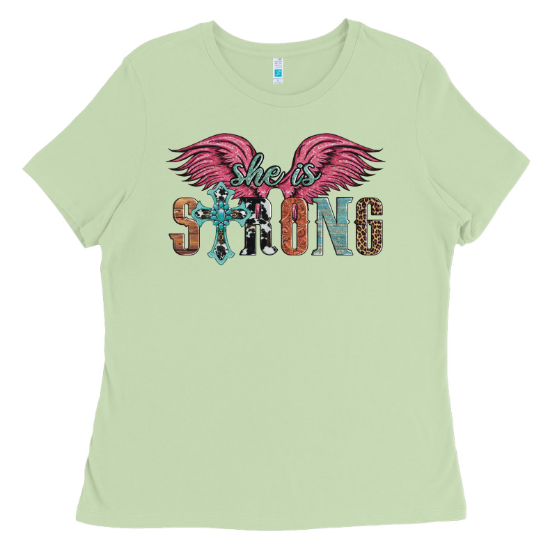She Is Strong Ladies Tee by Artiststas | Teevron