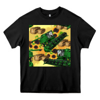 Black harvester seamless pattern Heavy Core Tee - BundleAndBundleShop