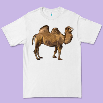 Camel Premium Tee Designed By Lillyallendesigns