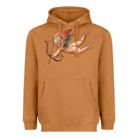 Meerkat cupid olivia Heavyweight Hoodie - OliviaCreatesArt