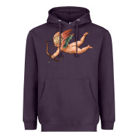 Plum cupid olivia Heavyweight Hoodie - OliviaCreatesArt