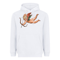 White cupid olivia Heavyweight Hoodie - OliviaCreatesArt