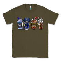 Army Green Police Coffee Classic Tee - CowhideDigitalArt