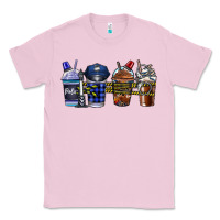 Bubblegum Pink Police Coffee Classic Tee - CowhideDigitalArt
