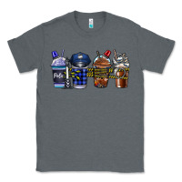 Charcoal Heather Police Coffee Classic Tee - CowhideDigitalArt