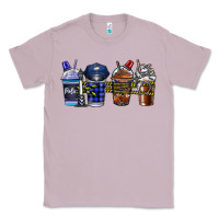 Lilac Police Coffee Classic Tee - CowhideDigitalArt