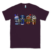 Plum Police Coffee Classic Tee - CowhideDigitalArt